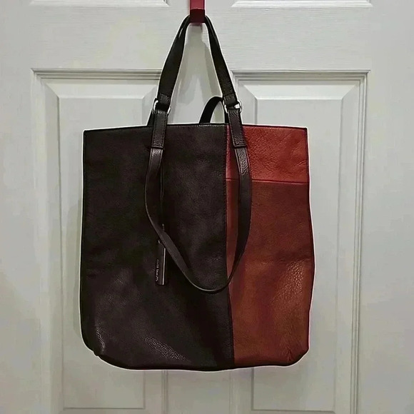 Vince Camuto Casia leather Colorblock tote. - Picture 6 of 6
